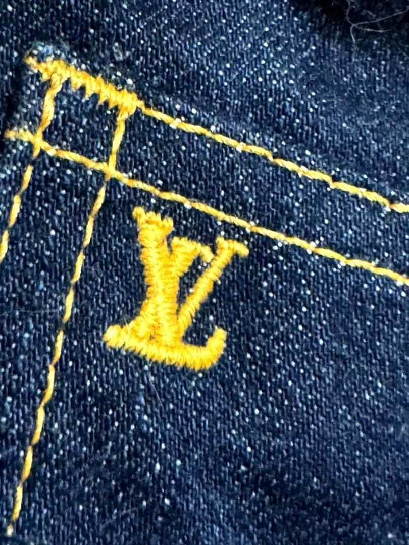 LOUIS VUITTON ルイヴィトン デニムパンツ レディース 8号