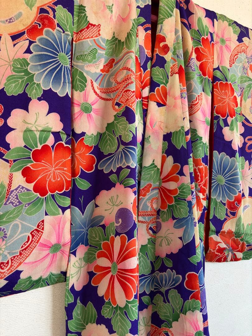 専用です。アンティーク　錦紗　子供着物　アンティーク着物　大正ロマン