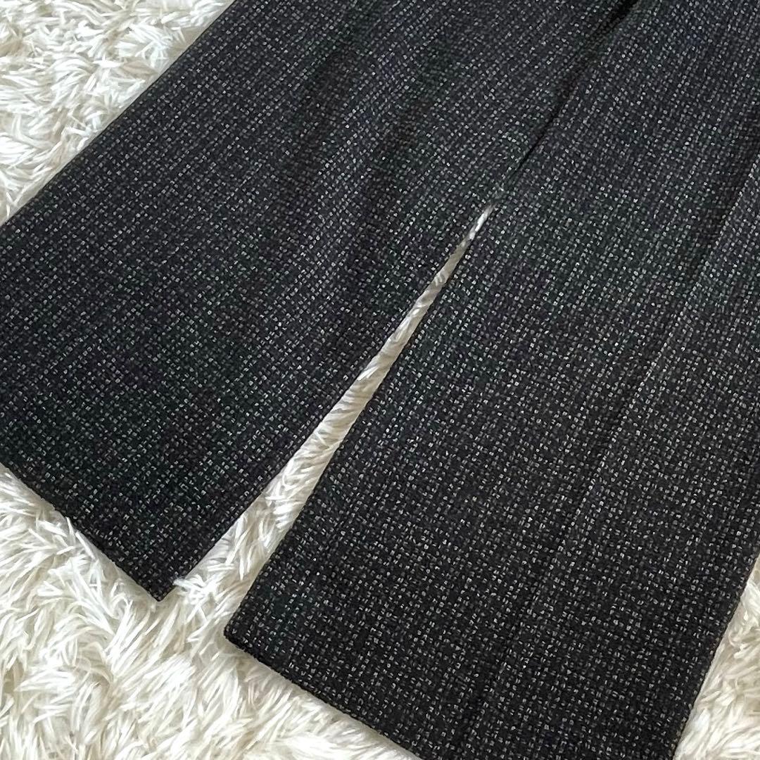 美品☆マックスマーラ　高級　銀タグ　ツイード　セットアップ　パンツスーツ　L