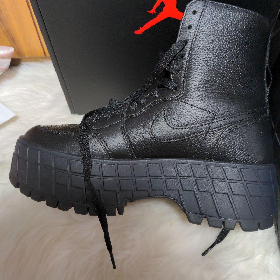 【極美品】Nike Air Jordan 1ブルックリン　ブラック24cm