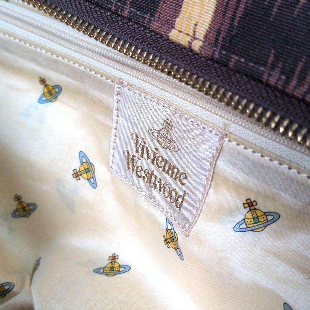 Vivienne Westwood レオパードボストンバッグ オーブ