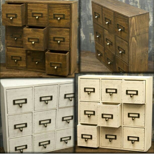 ★ 【Old Wood】★ オールドウッド 9ドロアーBOX★