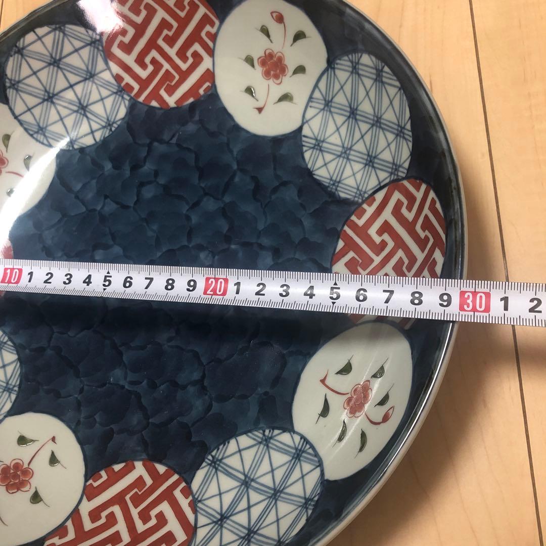 有田焼　陶祥窯　飾り皿　晴れの日　お正月　特大大皿