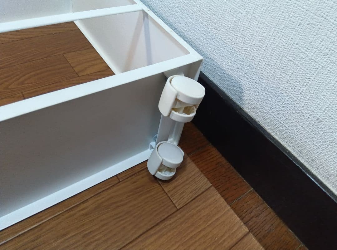 山崎実業 tower ハンドル付 スリムワゴン 3段 キャスターラクラク出入れ