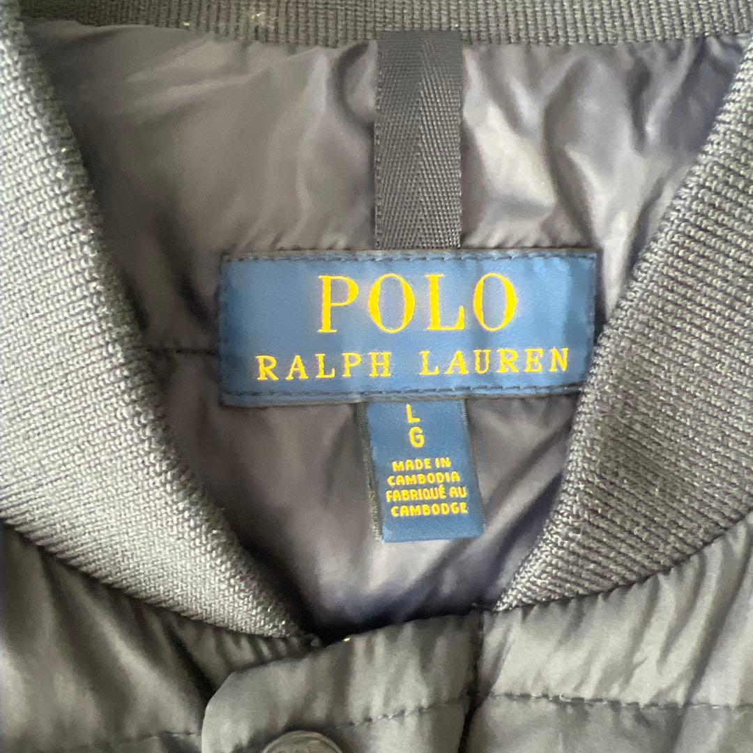Ralph Lauren ラルフローレン　ネイビー ダウンジャケット L