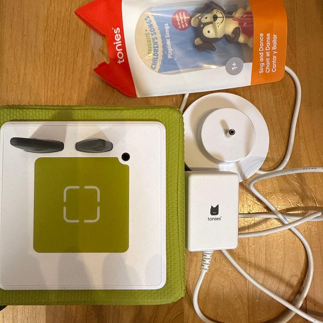 Vicky　Toniebox オーディオプレーヤー　黄緑　グリーン