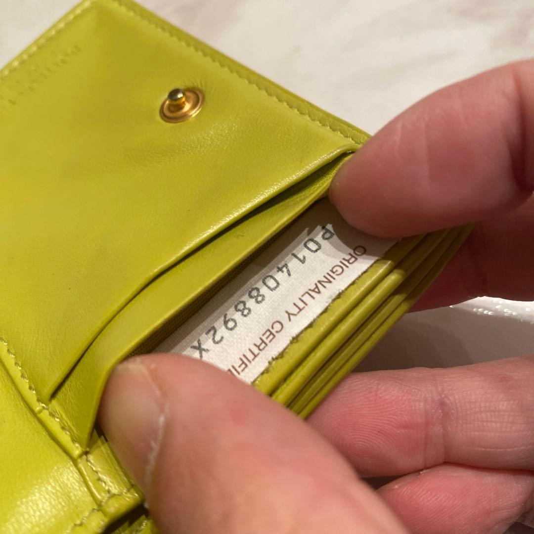 BOTTEGA VENETA ボッテガヴェネタ フラップウォレット　三つ折り財布