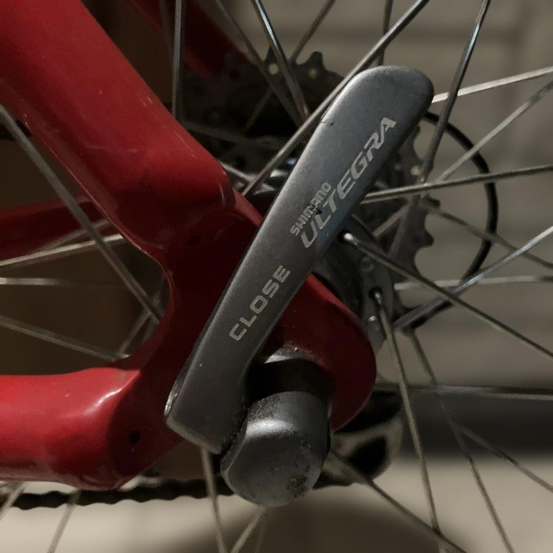 ロードバイクcorratec現状品、used品、長期自宅保管品タイヤ交換必要です