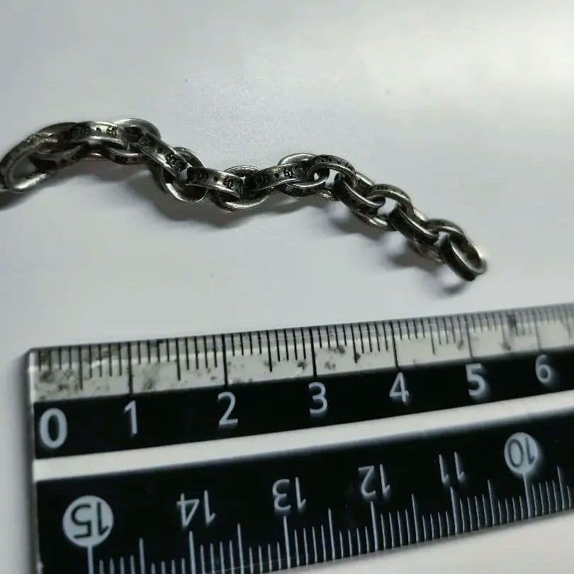Chrome Hearts ペーパーチェーンネックレス 約6cm