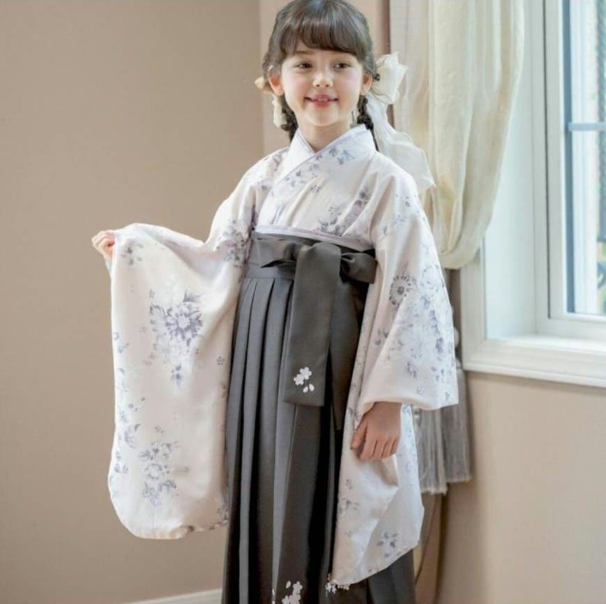 キャサリンコテージ 150cm 袴セット 髪飾り 青色