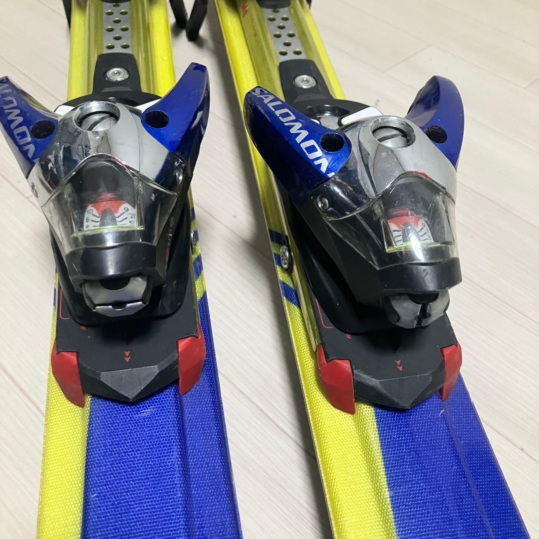 SALOMON 3V demo8サロモン スキーセット155cm/ストック付