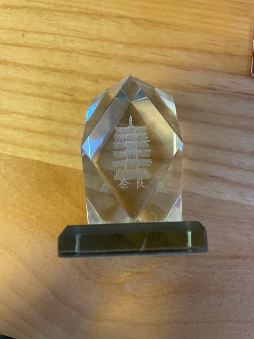 クリスタル置物セット 富士山・京都・恐竜など