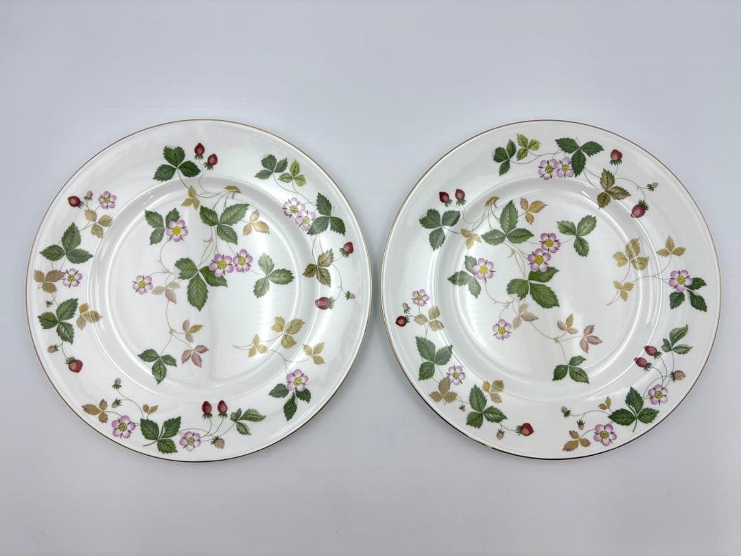 ウェッジウッド ワイルドストロベリー　27cm プレート　4枚セット