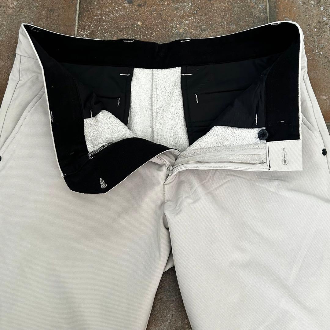 BRIEFING ジョガーパンツ 裾リブ 裏起毛 ストレッチ　ゴルフ