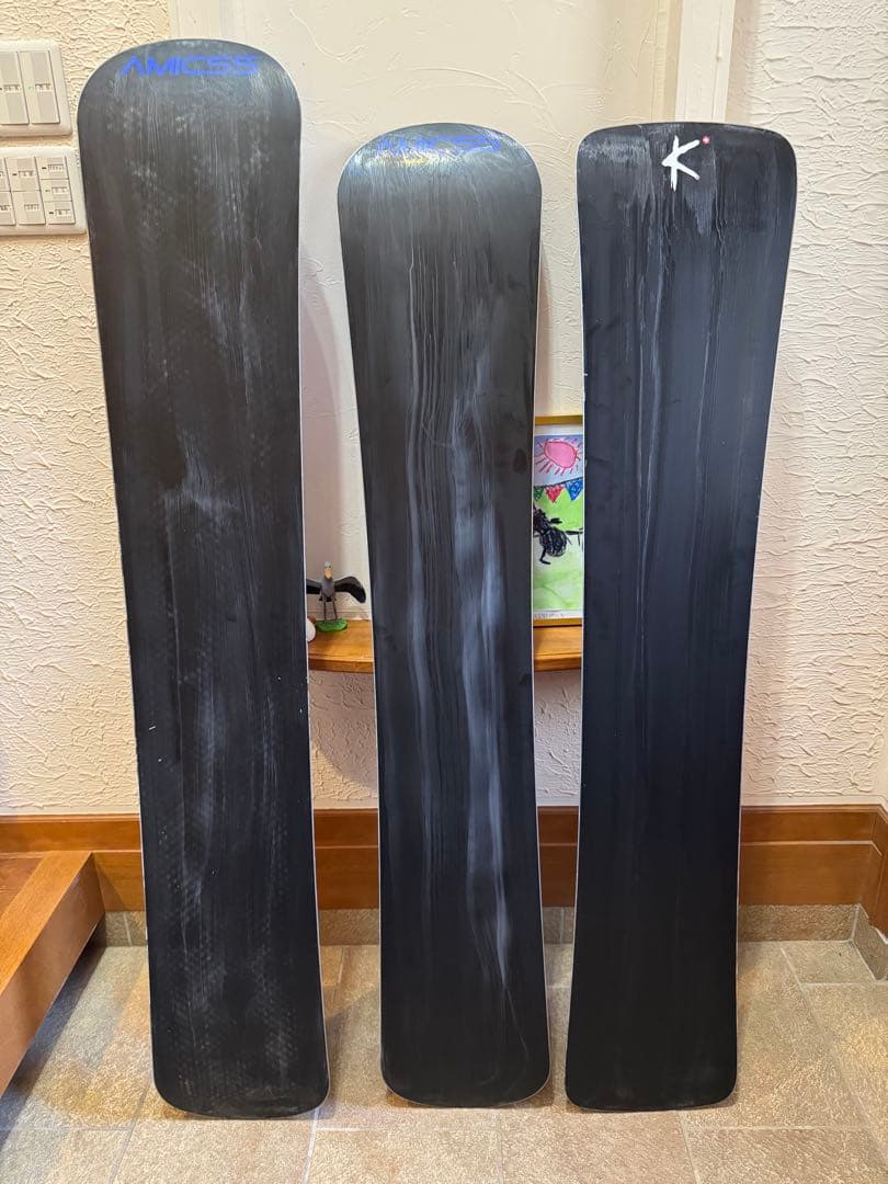 KESSLER スノーボード 黒154cm 右側のボード