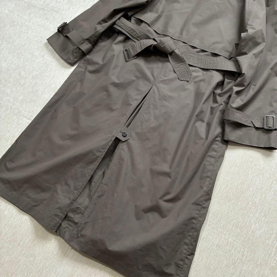 LONDON FOG トレンチコート　ブラウン　オリーブ　ライナー着脱可　美品