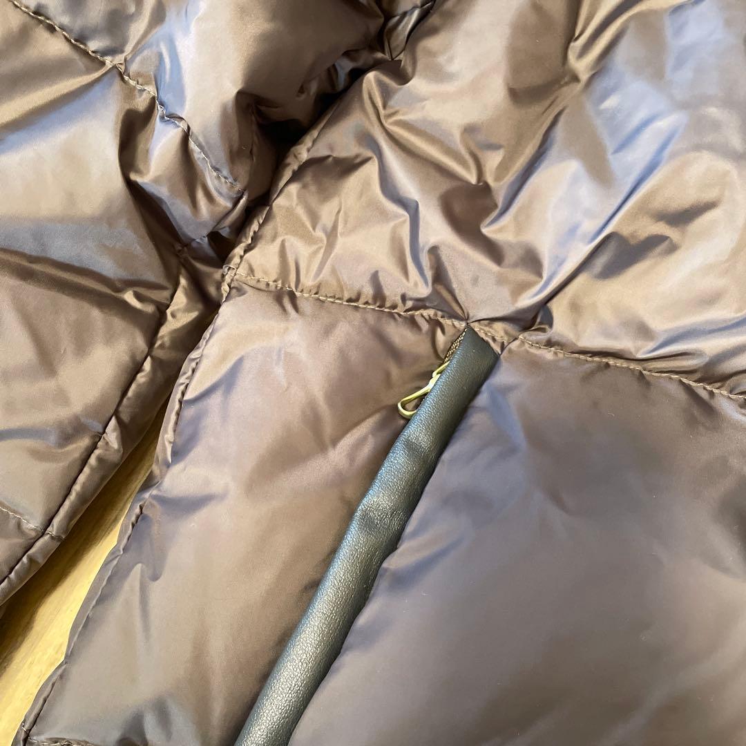 新品⭐️nano universe ブラウン 西川ダウンジャケット