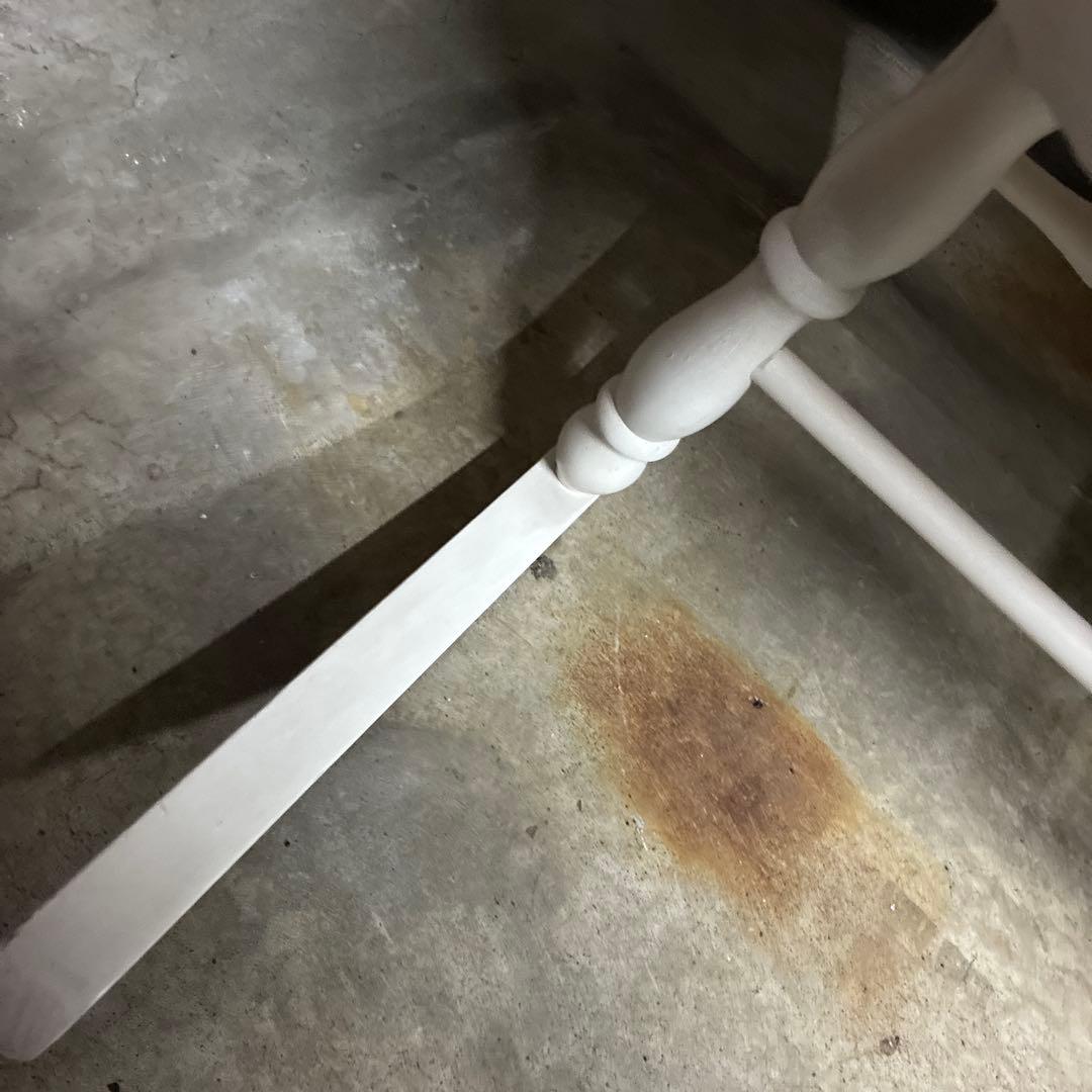 アンティーク ASAHI KYOUHAN ロッキングチェア　ホワイト 椅子 イス