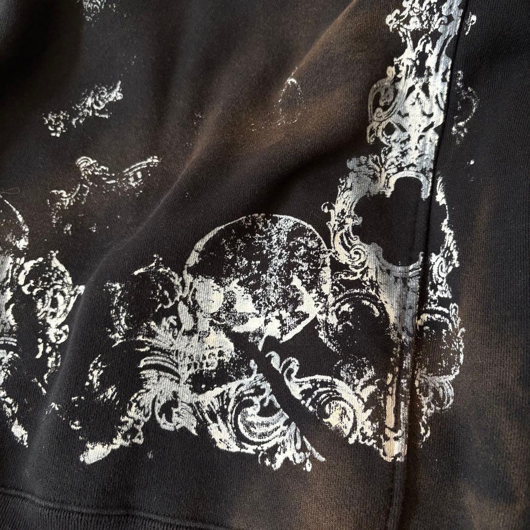ジャケット・アウター 00s sweat blouson scull gimmick y2k punk
