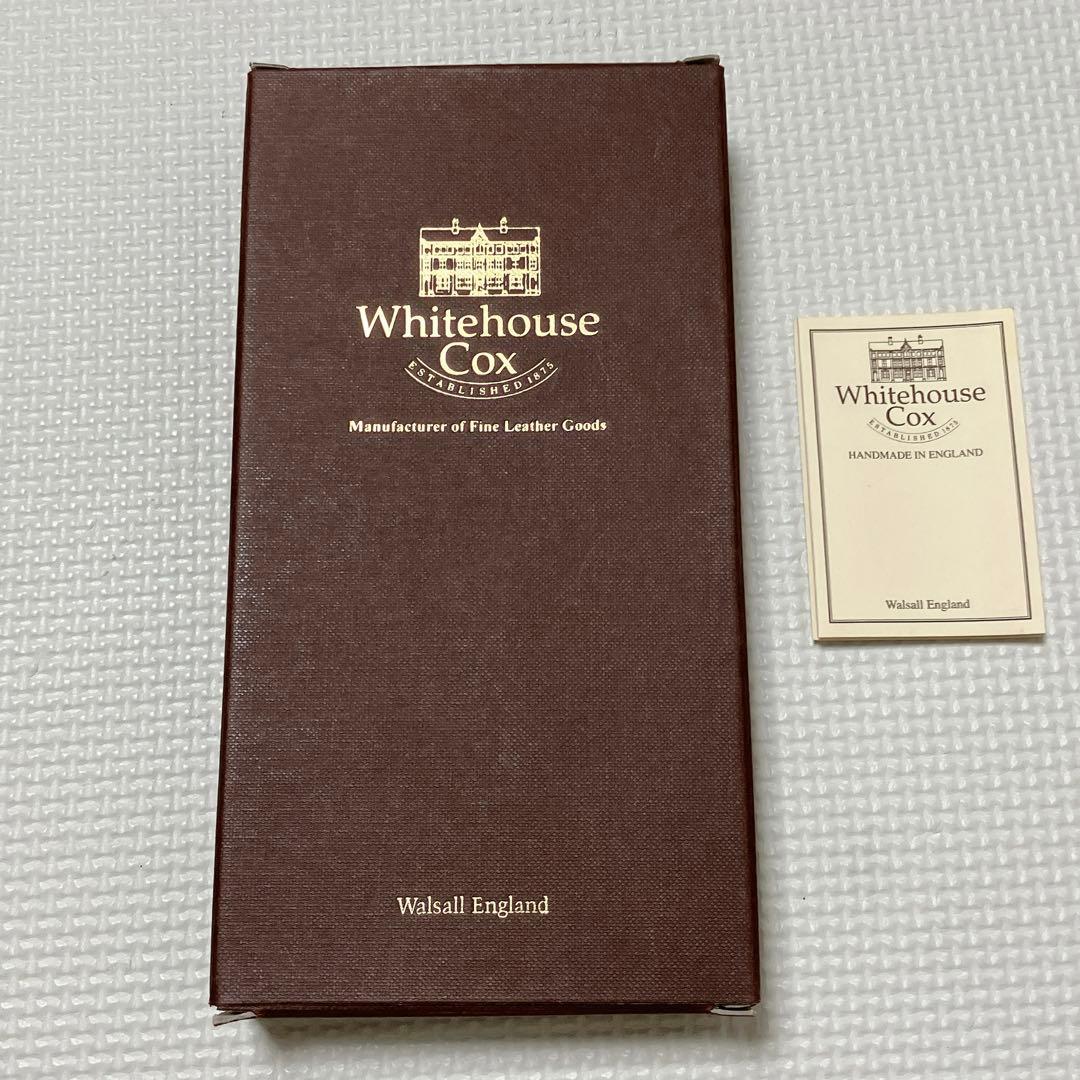 ・未使用　ホワイトハウスコックス ブライドルレザー　ラウンドジップ長財布　箱付き