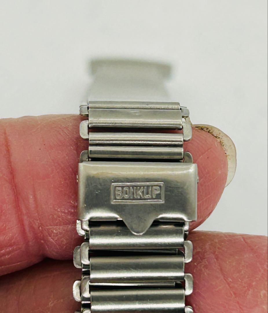 イギリス製　ボンクリップ　腕時計バンブーブレス　取付幅16㎜