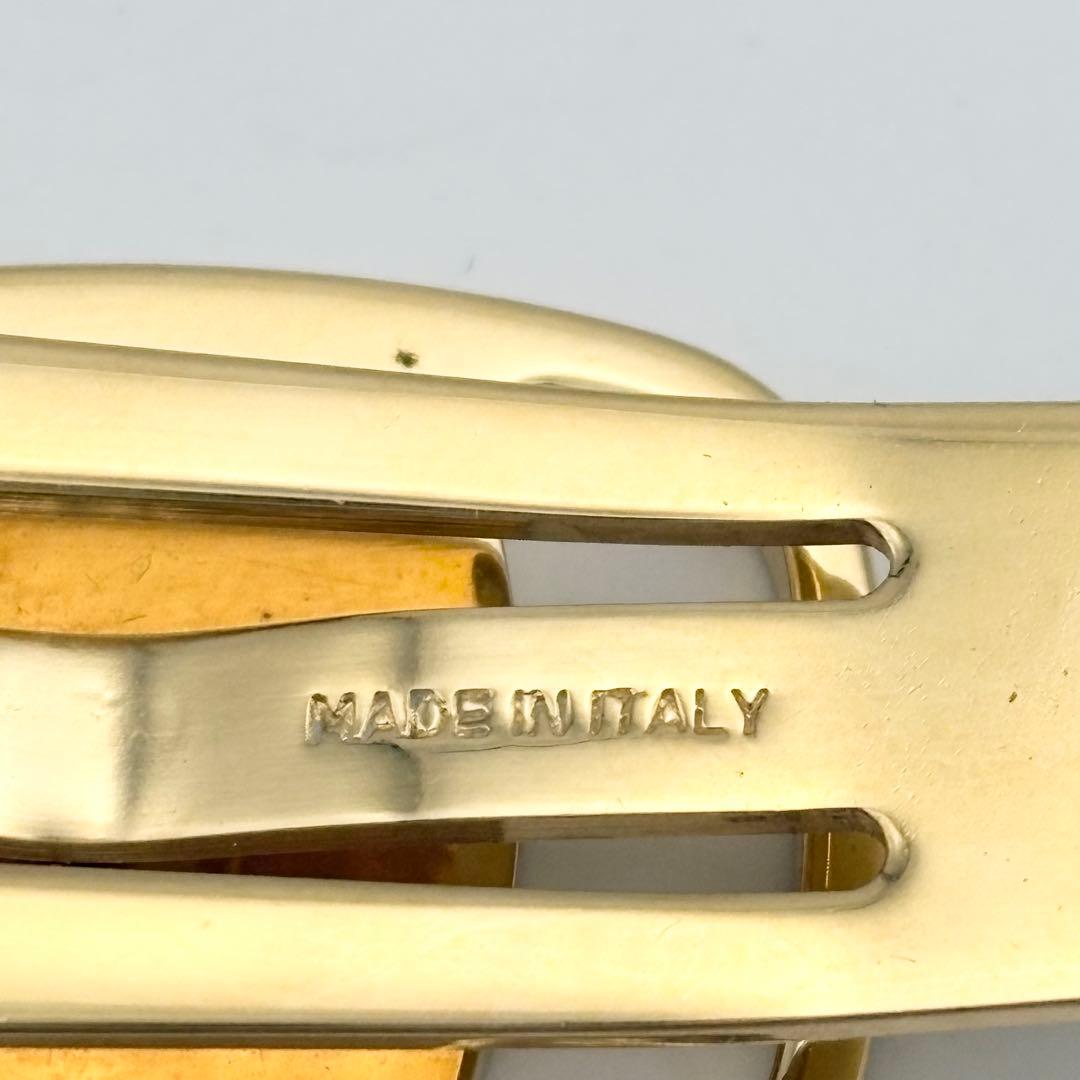 【希少・美品】フェラガモ ヴァラ 金具 マネークリップ ゴールド 箱・リボン付き