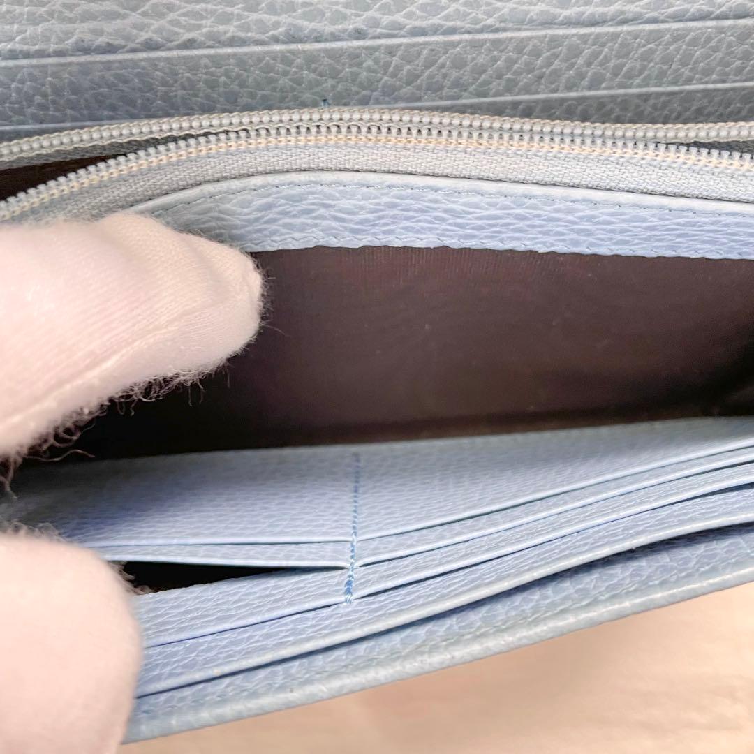 GUCCI グッチ フラップ 長財布　スイング　2つ折り財布　極美品1221-⑥