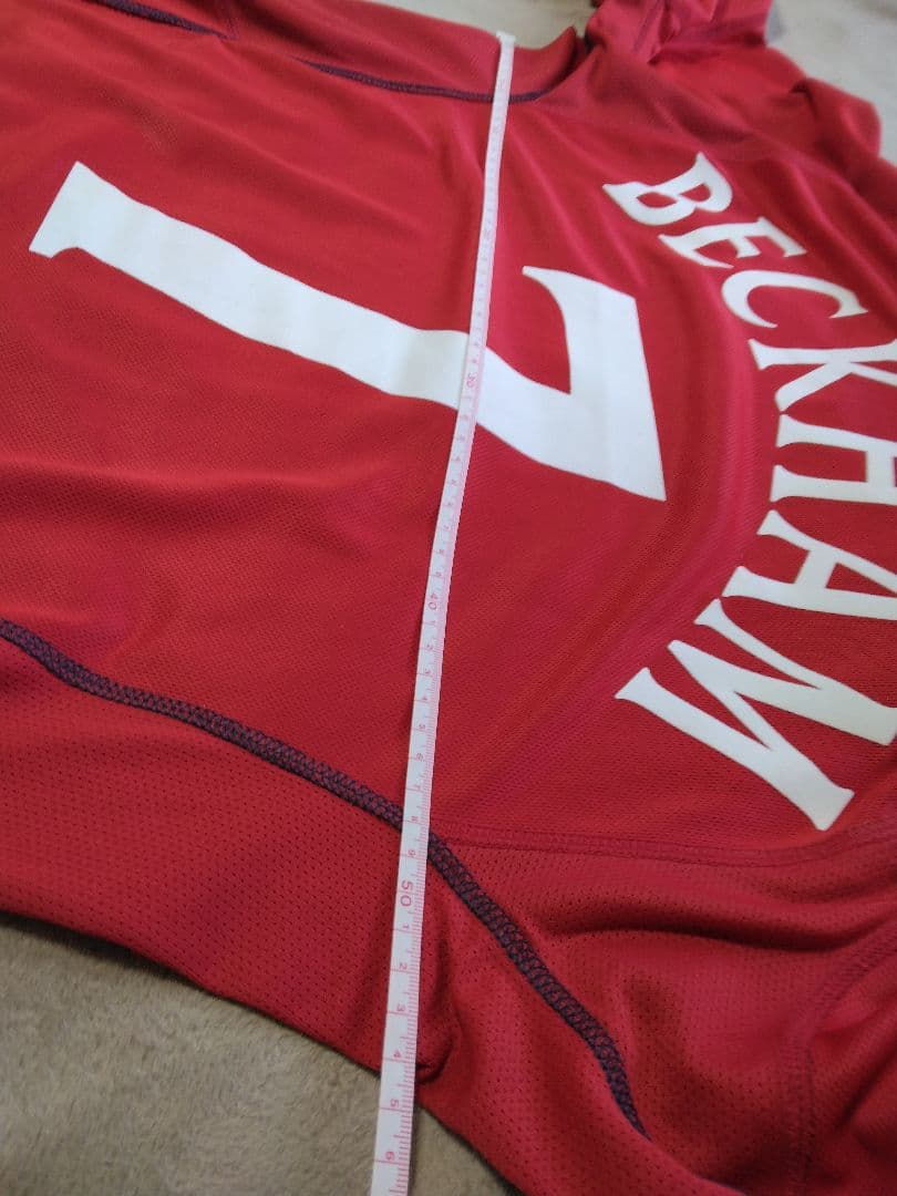 ウェア England Away 2004 #7 Beckham Longsleeve