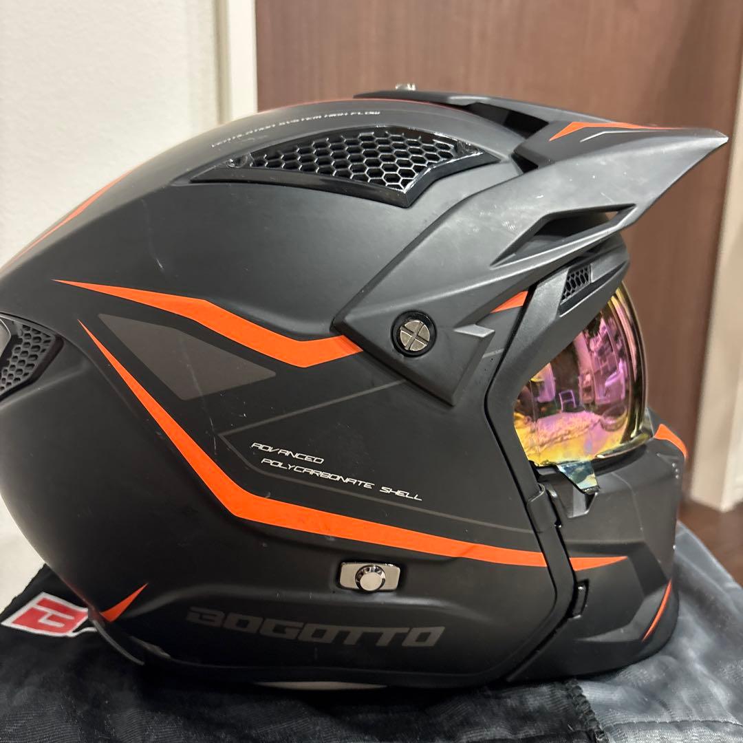 Bogotto RADIC アドベンチャーヘルメット　L フルフェイスヘルメット