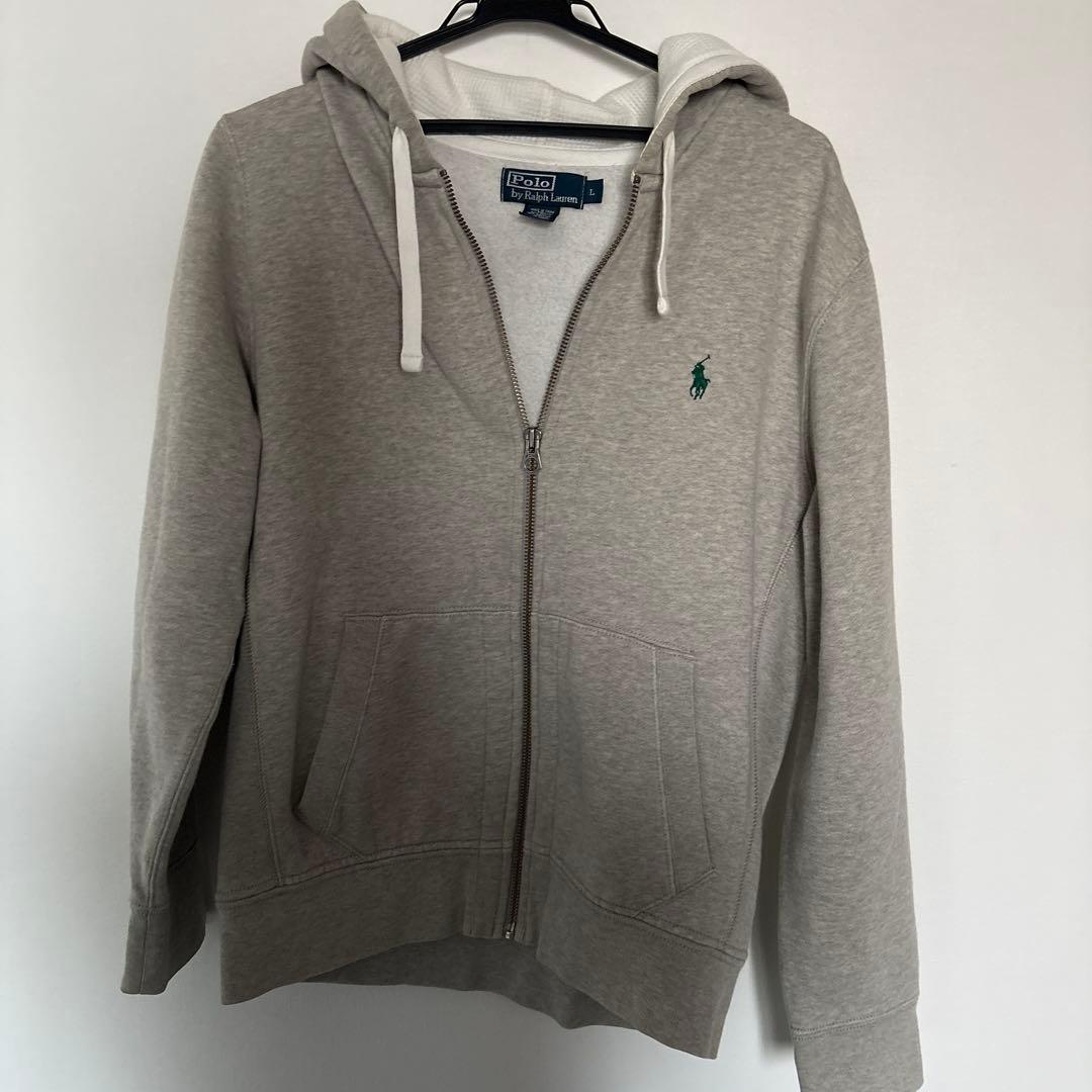 激レアPolo by Ralph Lauren L 緑ポニーパーカー　サーマル