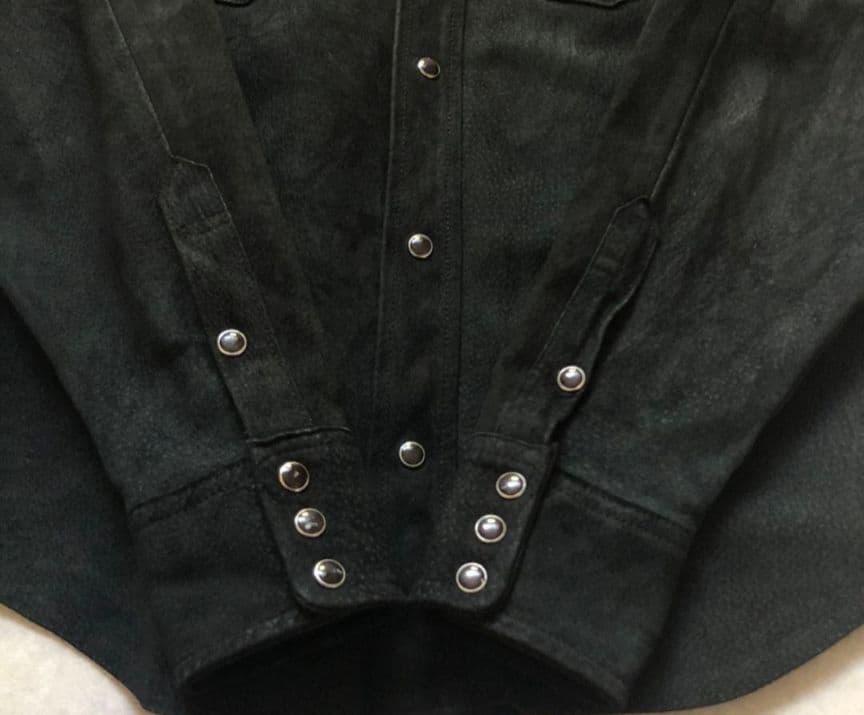 希少00sアメリカBOMBER U.S.A.　スエード　ウエスタン