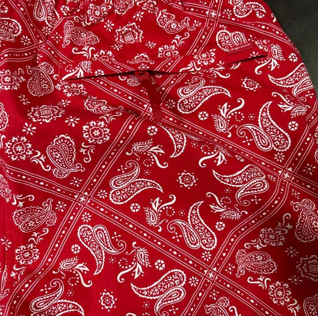 希少Supreme Bandana Track Jacket Redセットアップ