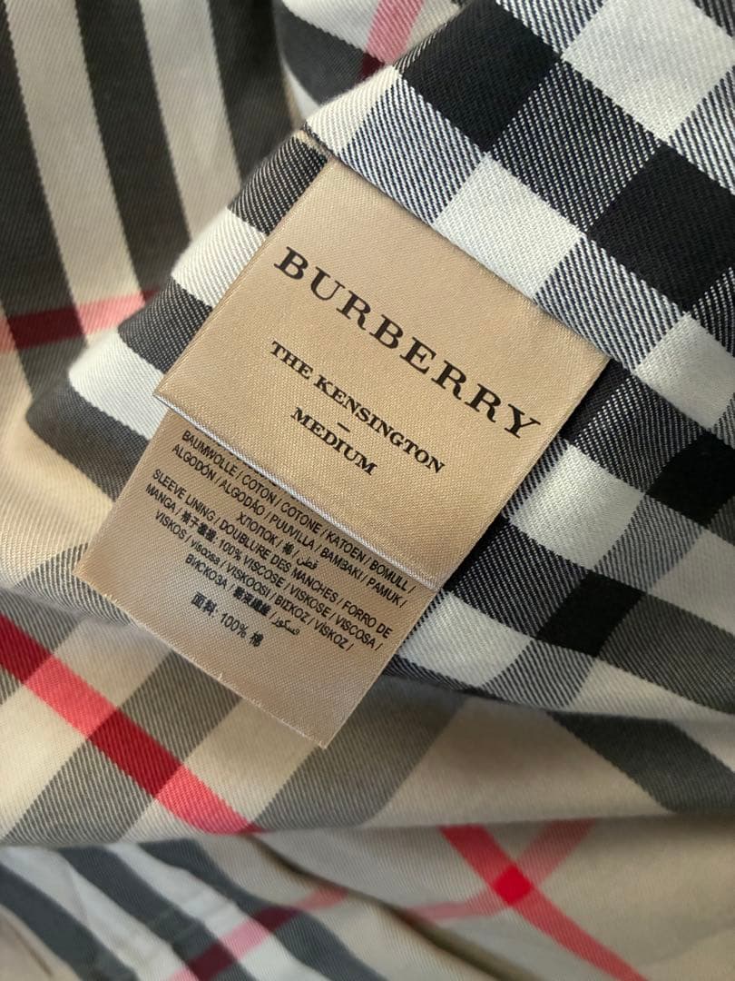 Bbちゃん　バーバリー KENSINGTON トレンチコート 46