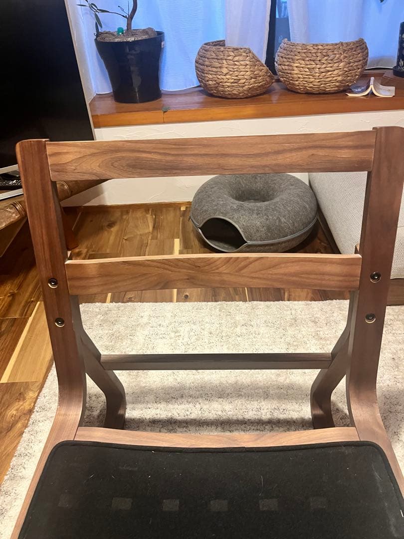 無印商品　シングルダイニングソファ　オーク