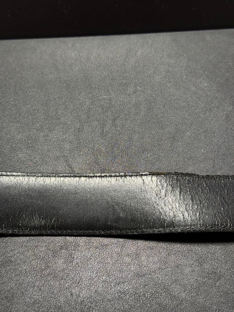 クロムハーツ 1.5インチ ベルトストラップ 32インチ フローラルボタン