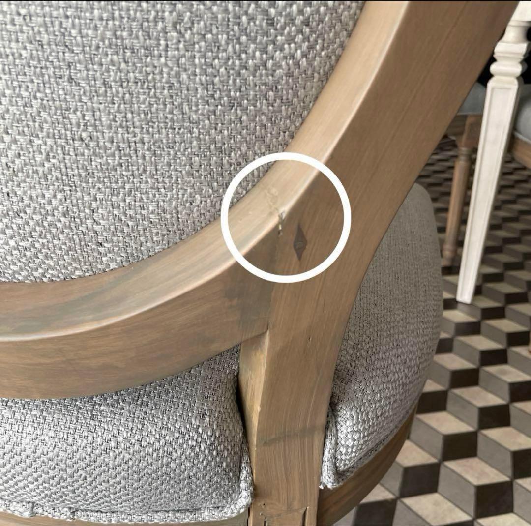 【ちゃこさま専用】ブランドジュリエオリジナルチェア　2脚セットの1脚