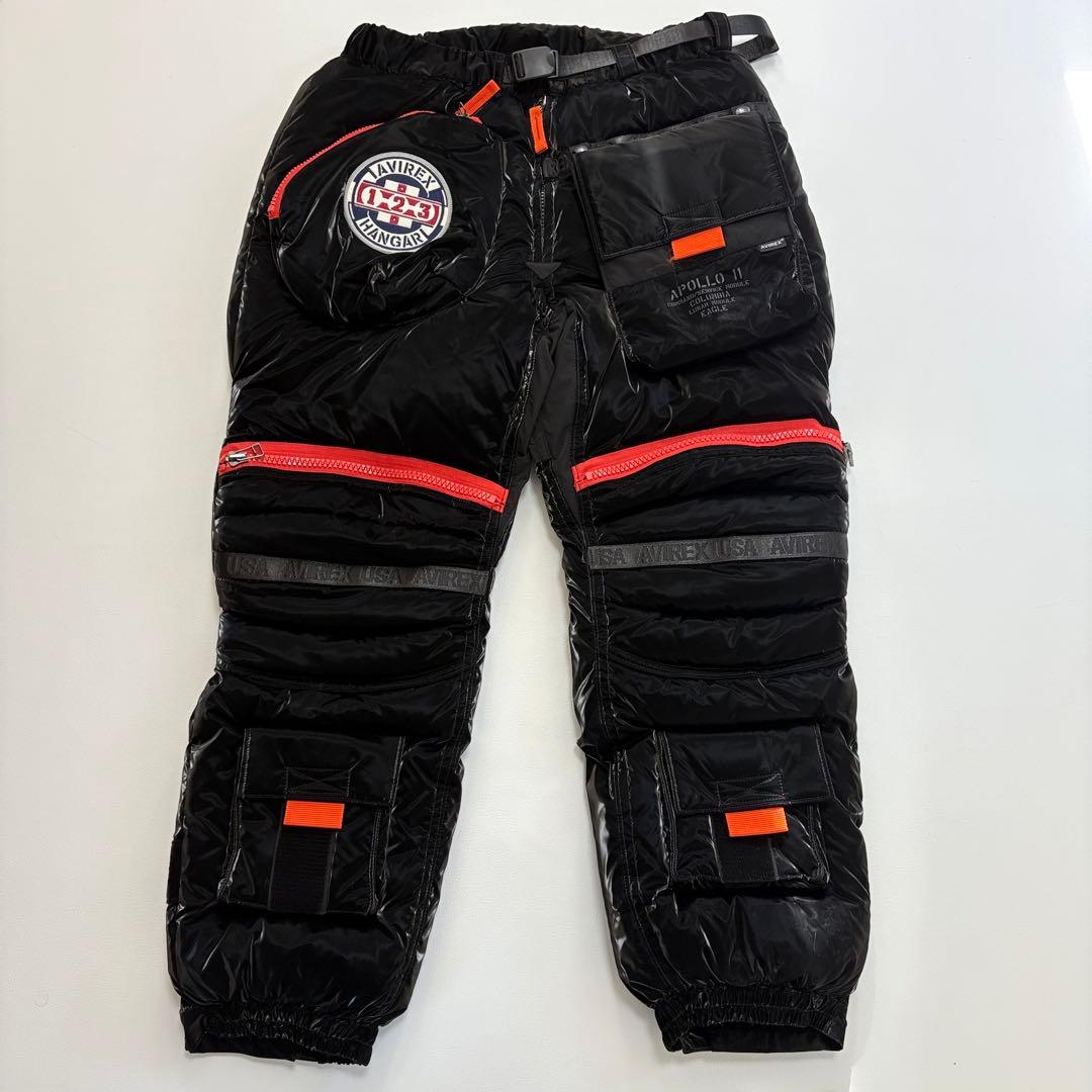 【XL】極美品✨アヴィレックス AVIREXダウンボトムス　アポロ ボトムス
