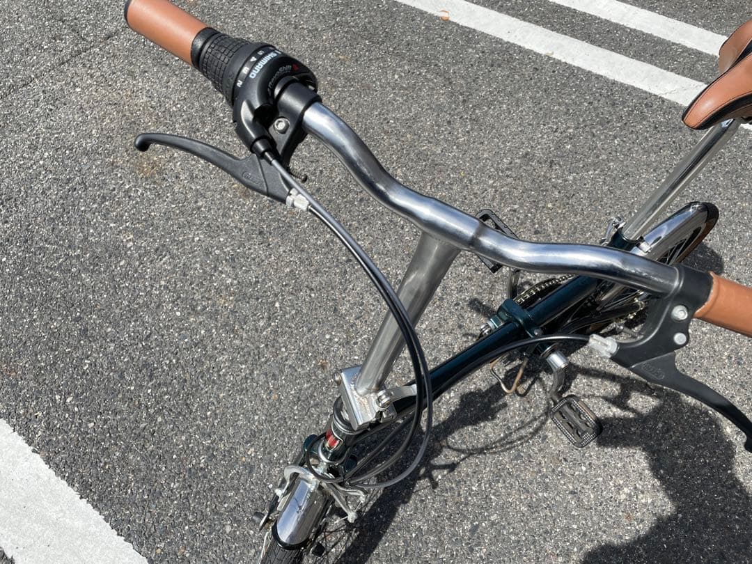 【修理完了】ROVER ローバー　折りたたみ自転車　FDB166 グリーン