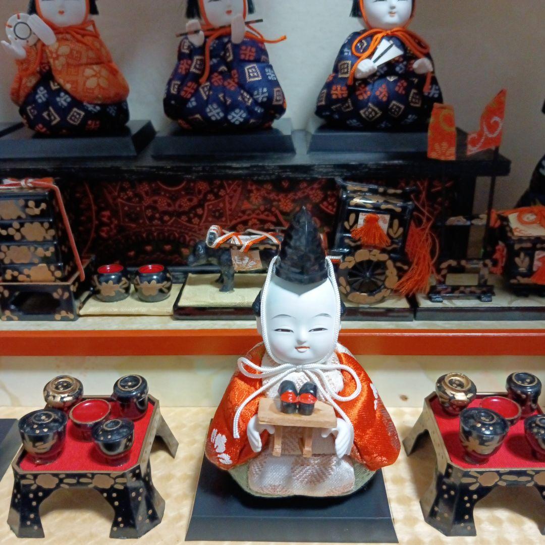 ひな人形　 ガラスケース必要な方　要相談！