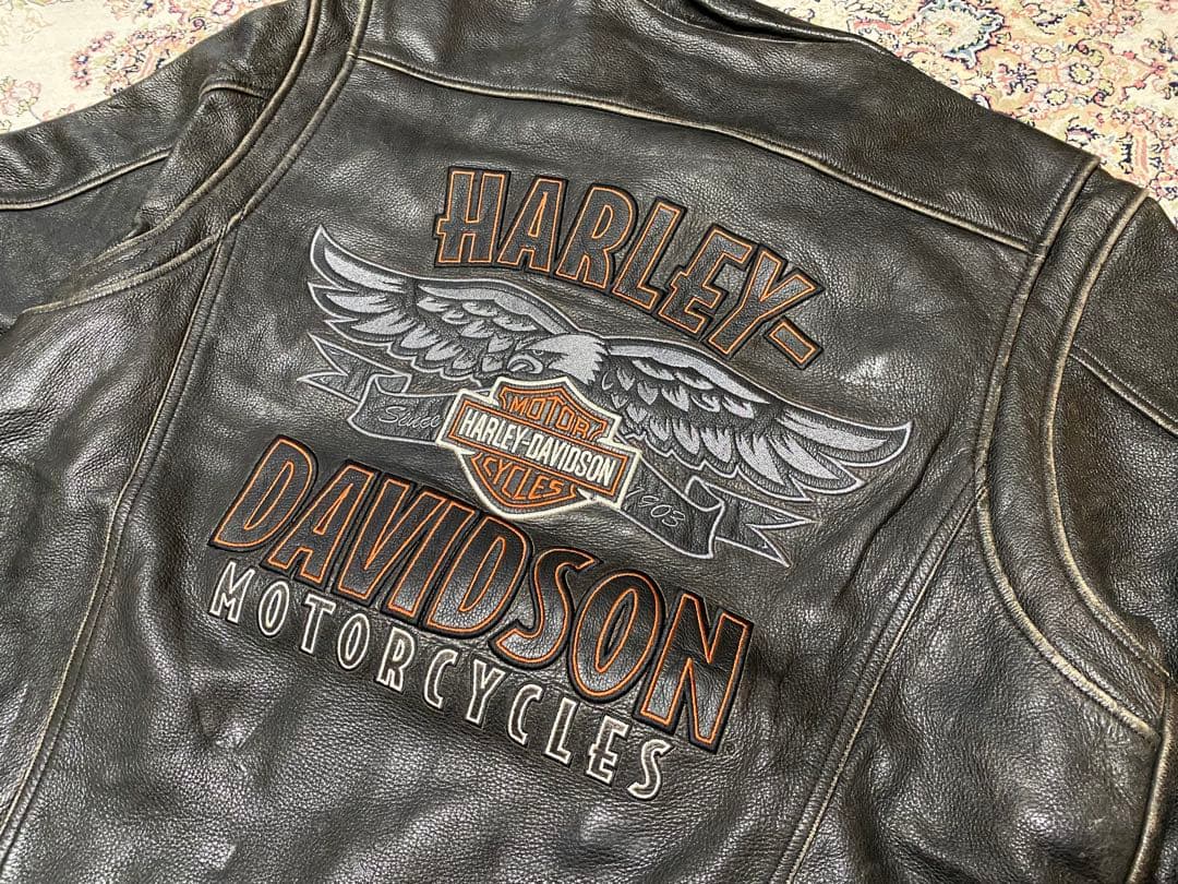 新品未使用Harley-Davidsonレザージャケット 訳あり在庫処分品！