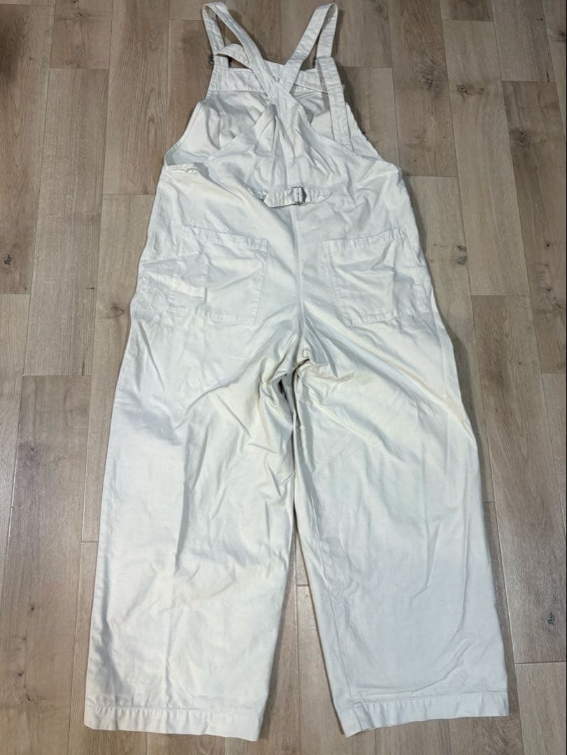 かぐれ デニムサロペット アイボリー