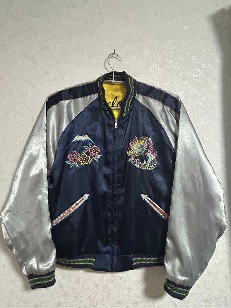 テーラー東洋、スカジャン、スーベニアジャケット、鷹、ガイコツ