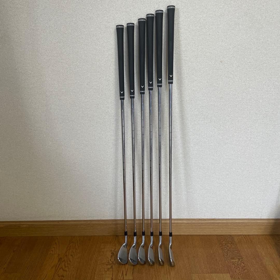 キャロウェイ X フォージド スターアイアン6本セット 5-P