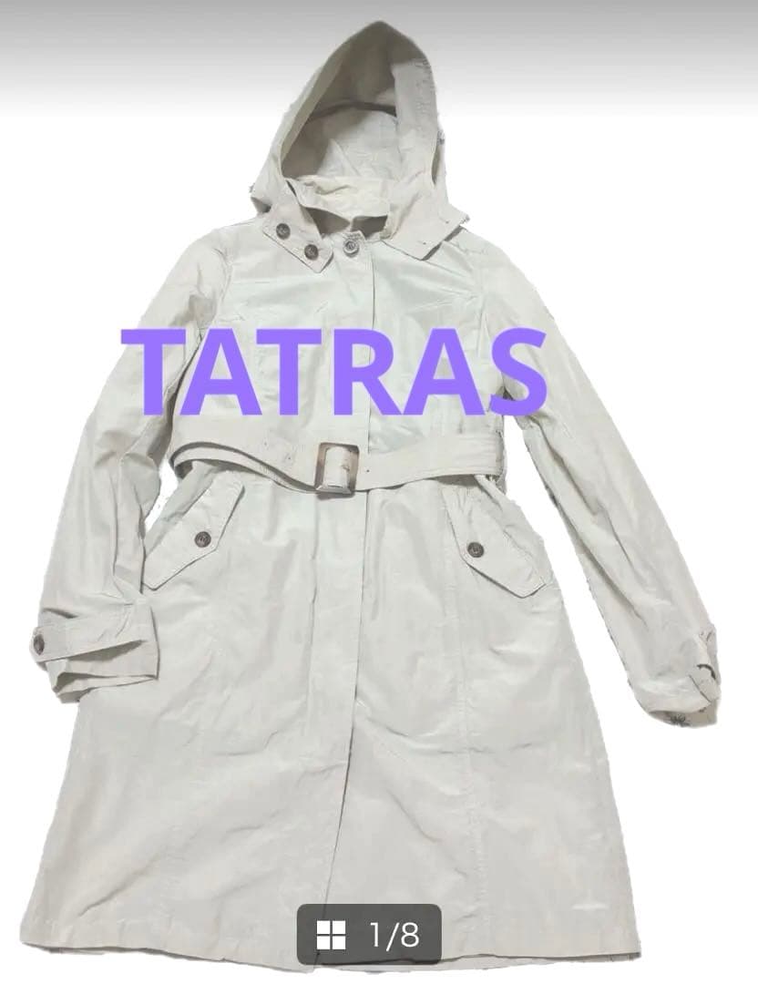 TATRAS タトラス　トレンチコート ダウンライナー　フード付き　お洒落