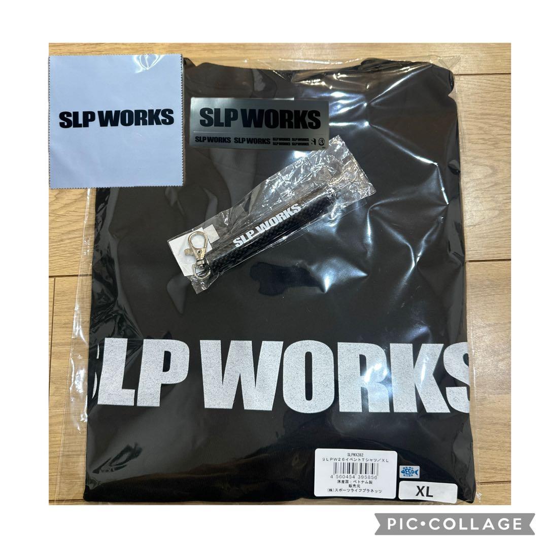 SLP WORKS XL Tシャツ　カーボンリトラクター　オリジナル限定品￼