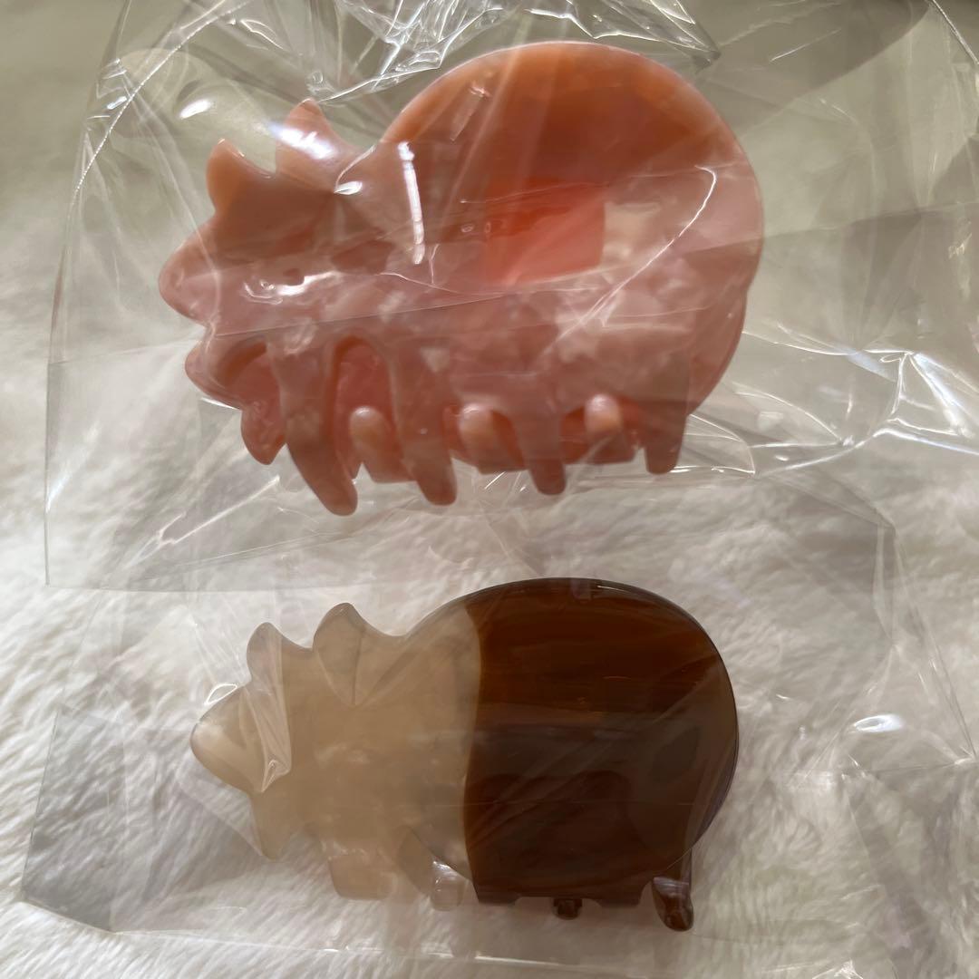 入手困難　ホノルルクッキー　ヘアクリップ　レア　ピンク