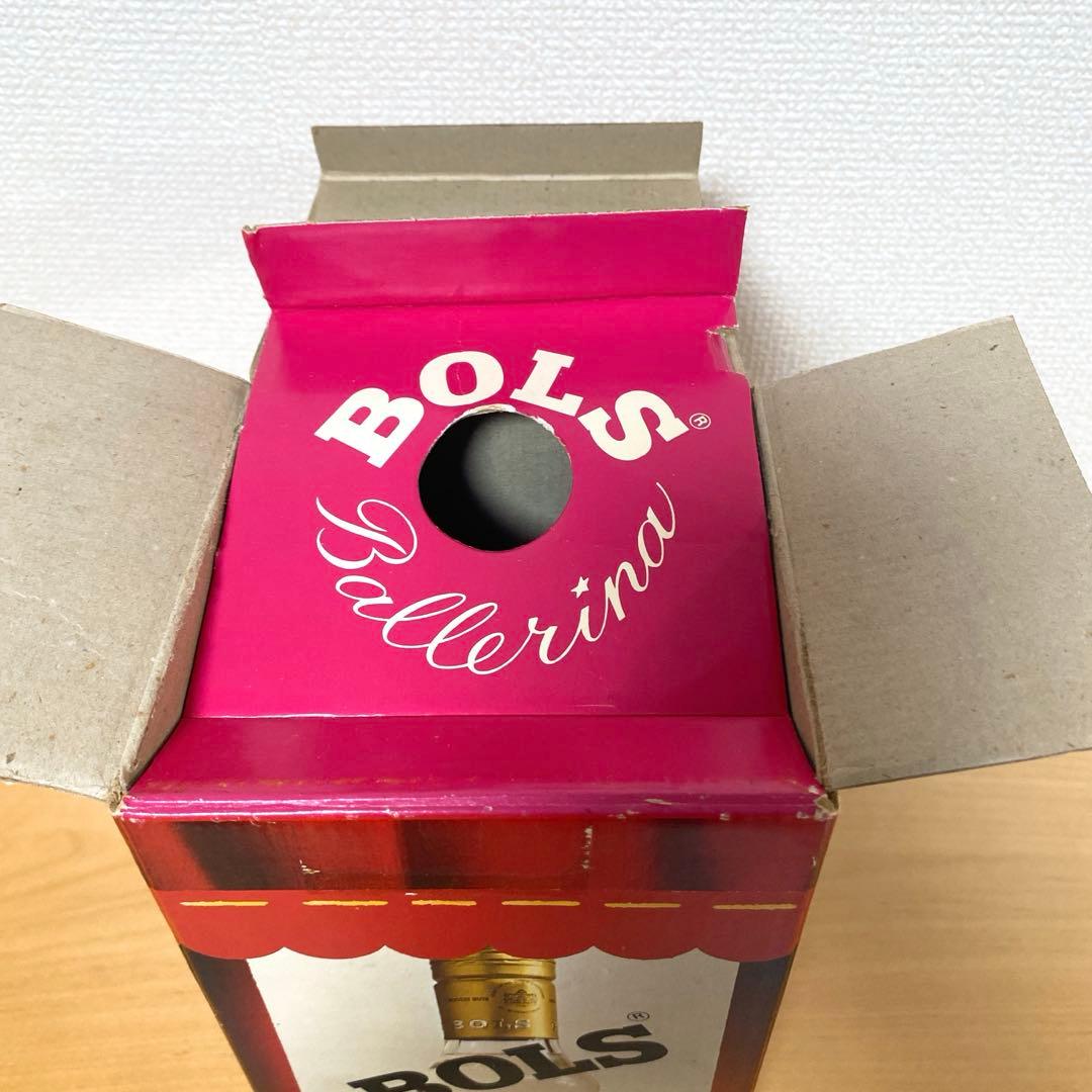 ②【希少】BOLS バレリーナ リキュール　未開栓 オルゴール動作確認　箱あり