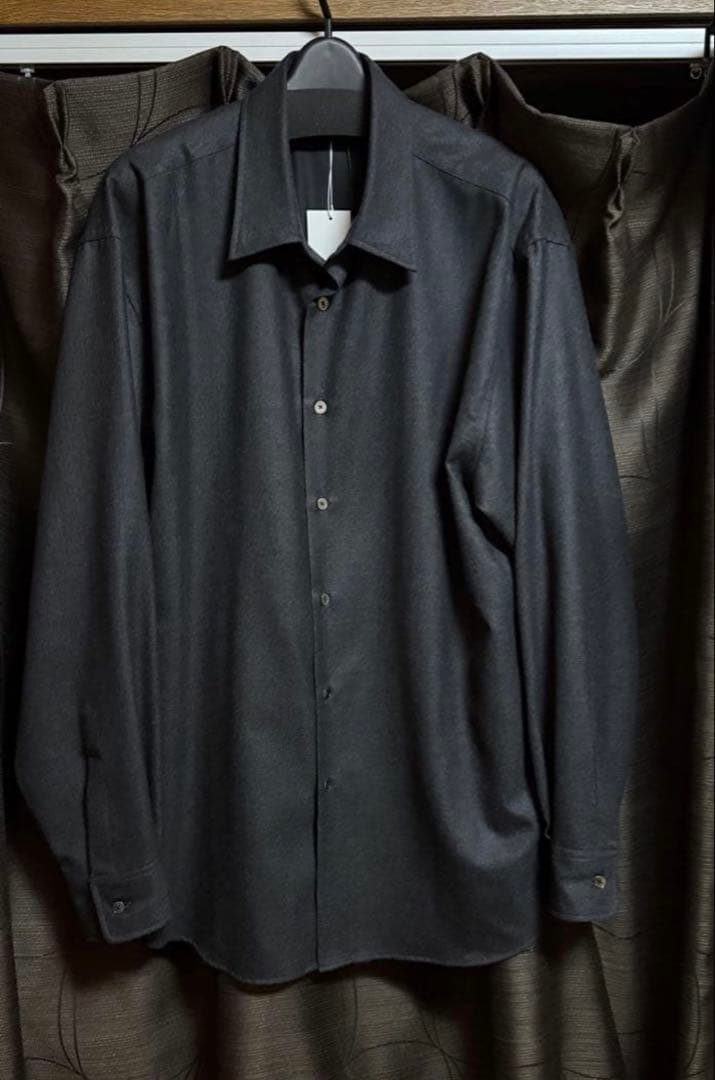 トップス 25aw AURALEE SUPER LIGHT WOOL SHIRT 5