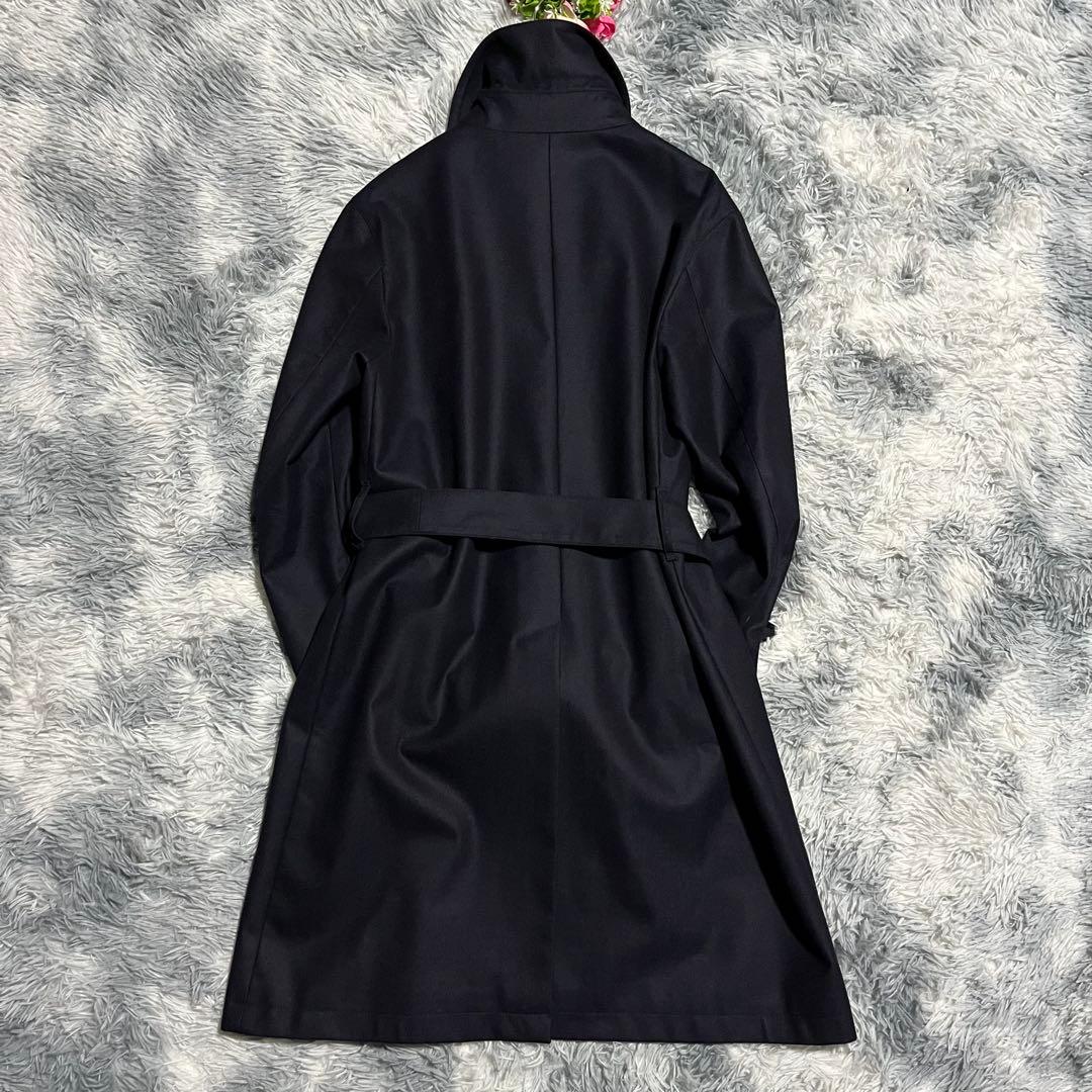美品　マッキントッシュ ダンケルド ロロピアーナ　トレンチコート ネイビー　40