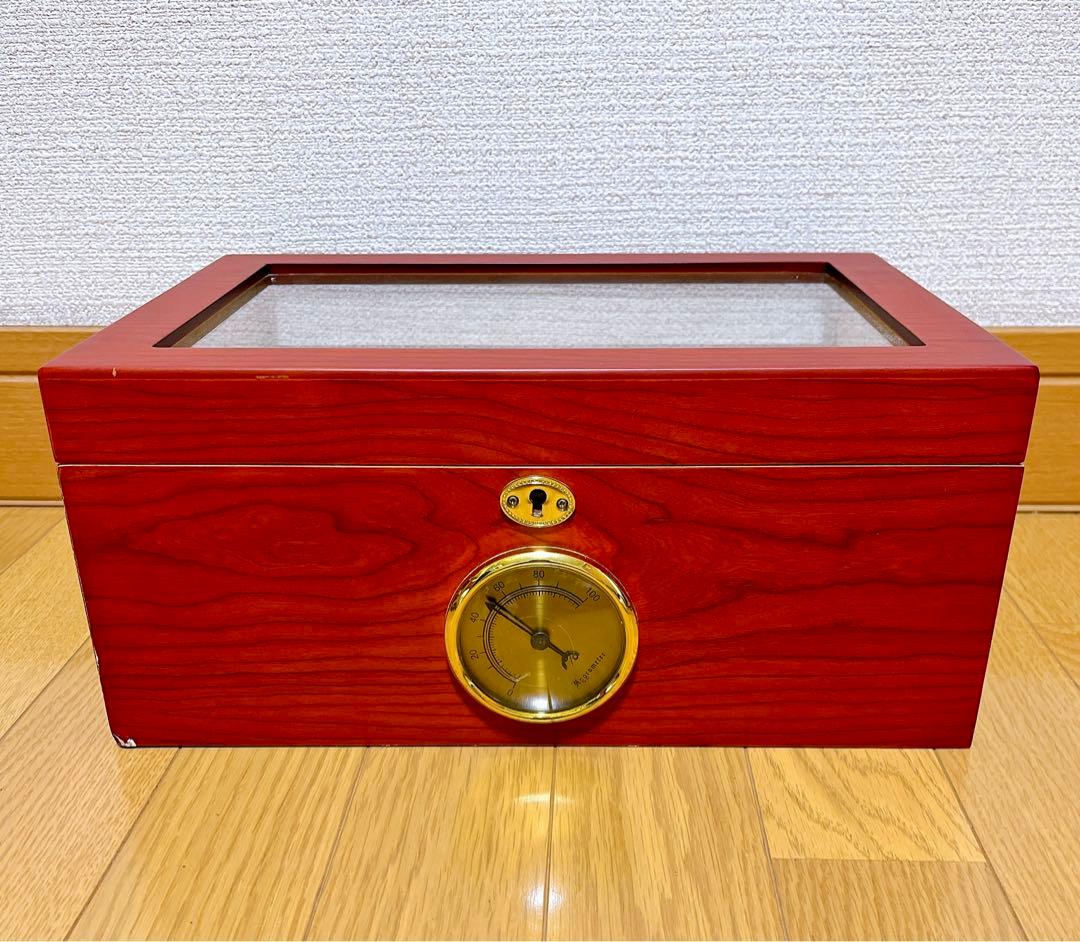 シガーケース 葉巻 グラストップ・バークレーヒュミドール100